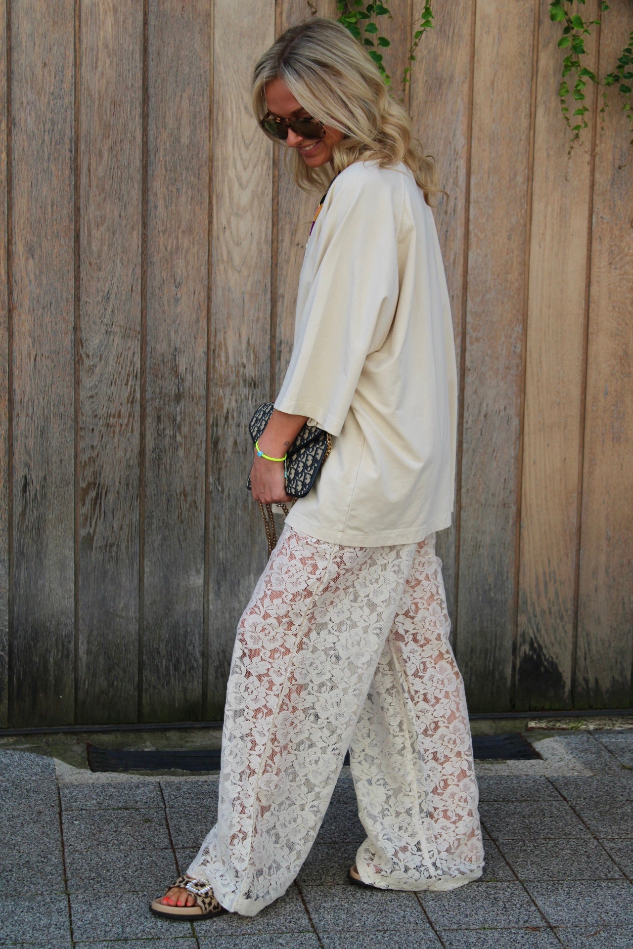 LUNA LACE TROUSER