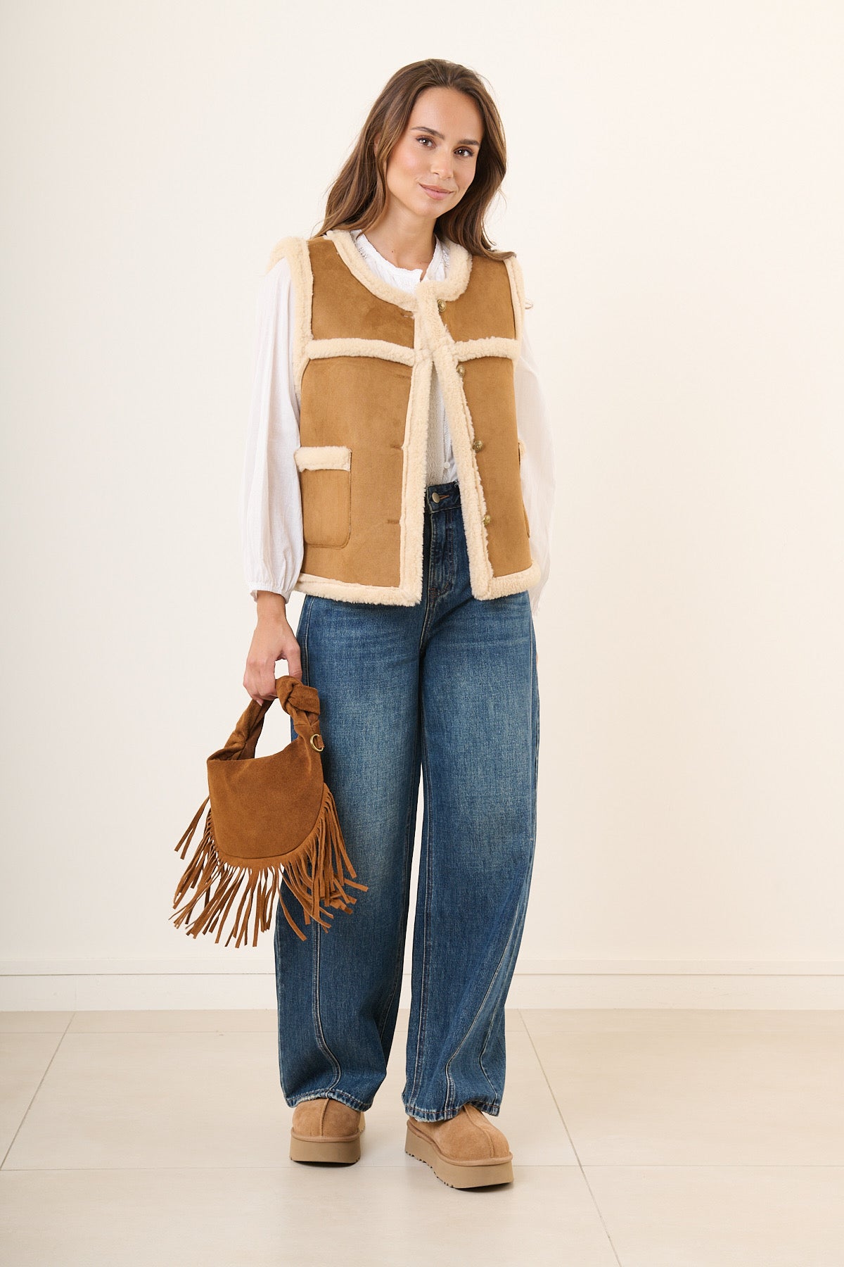 FILLIE JEANS MID BLUE