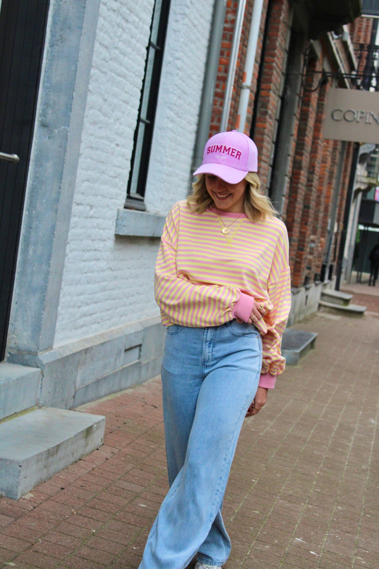 MARGO BLOUSE PINK-YELLOW