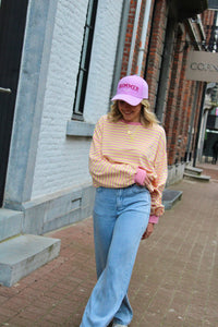 MARGO BLOUSE PINK-YELLOW