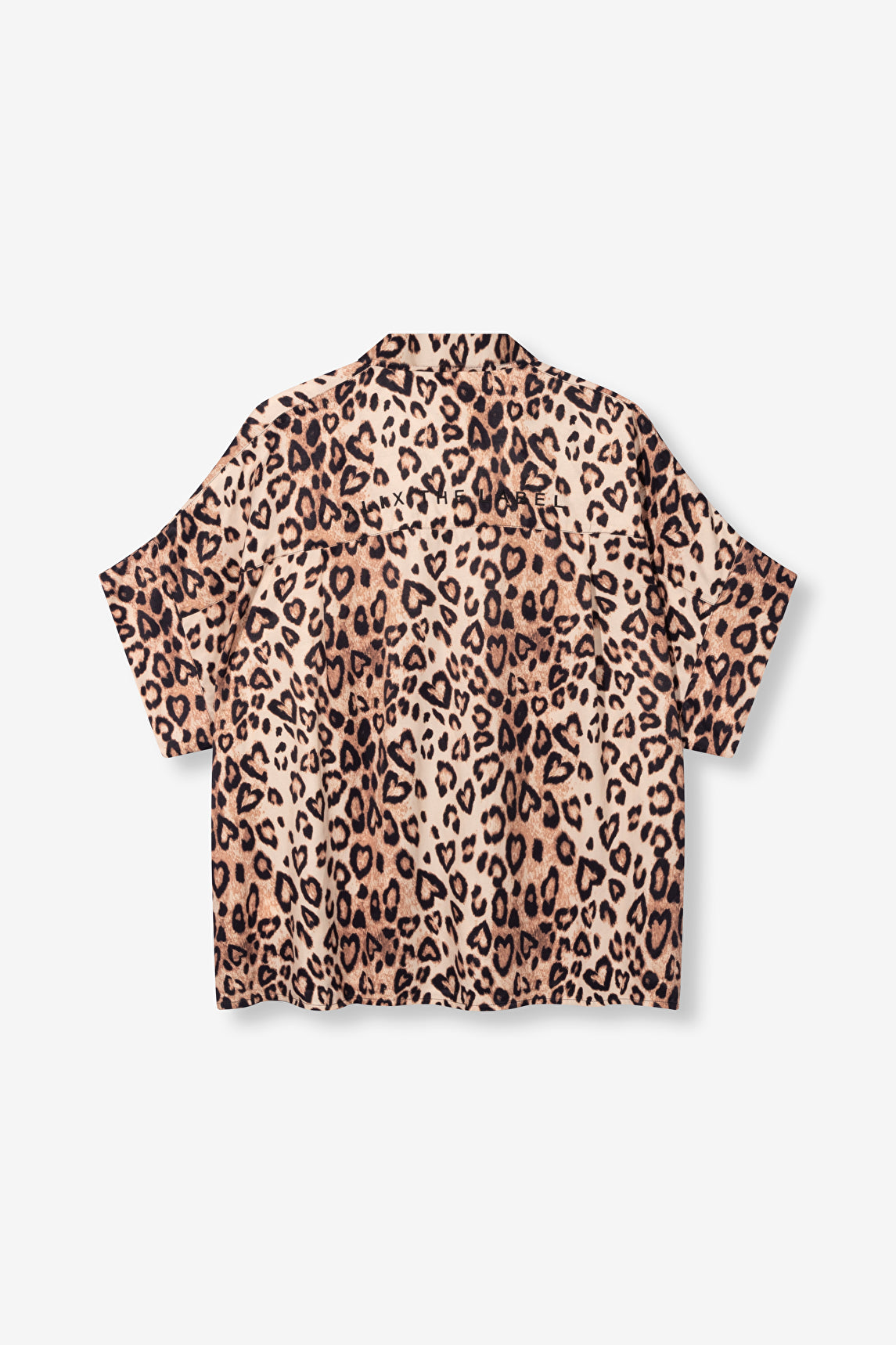 TWILL LEOPARD BLOUSE