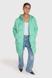 BULL PUFFER COAT LIGHT GREEN