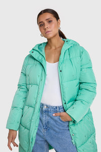 BULL PUFFER COAT LIGHT GREEN