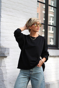 TERRY TEE BLACK