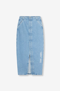 MAXI DENIM SKIRT