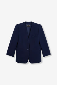 COLLARLESS BLAZER