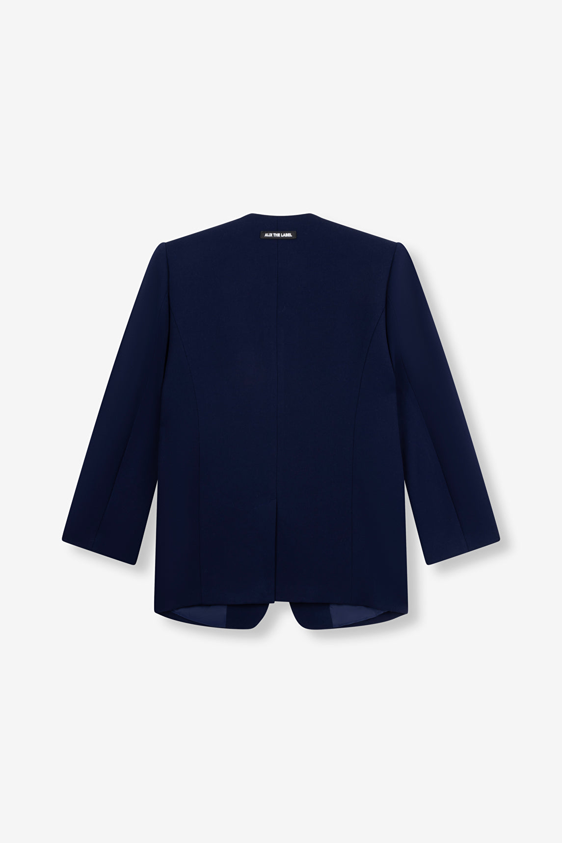 COLLARLESS BLAZER