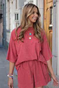 LINA TSHIRT TERRACOTTA