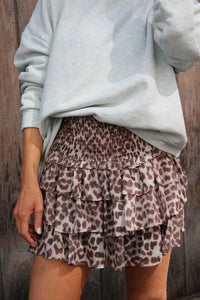 LEOPARD SKIRT