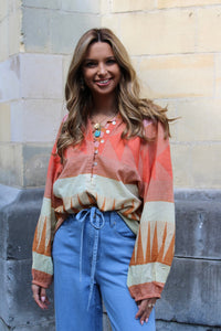 BILLIE BLOUSE SUNSET