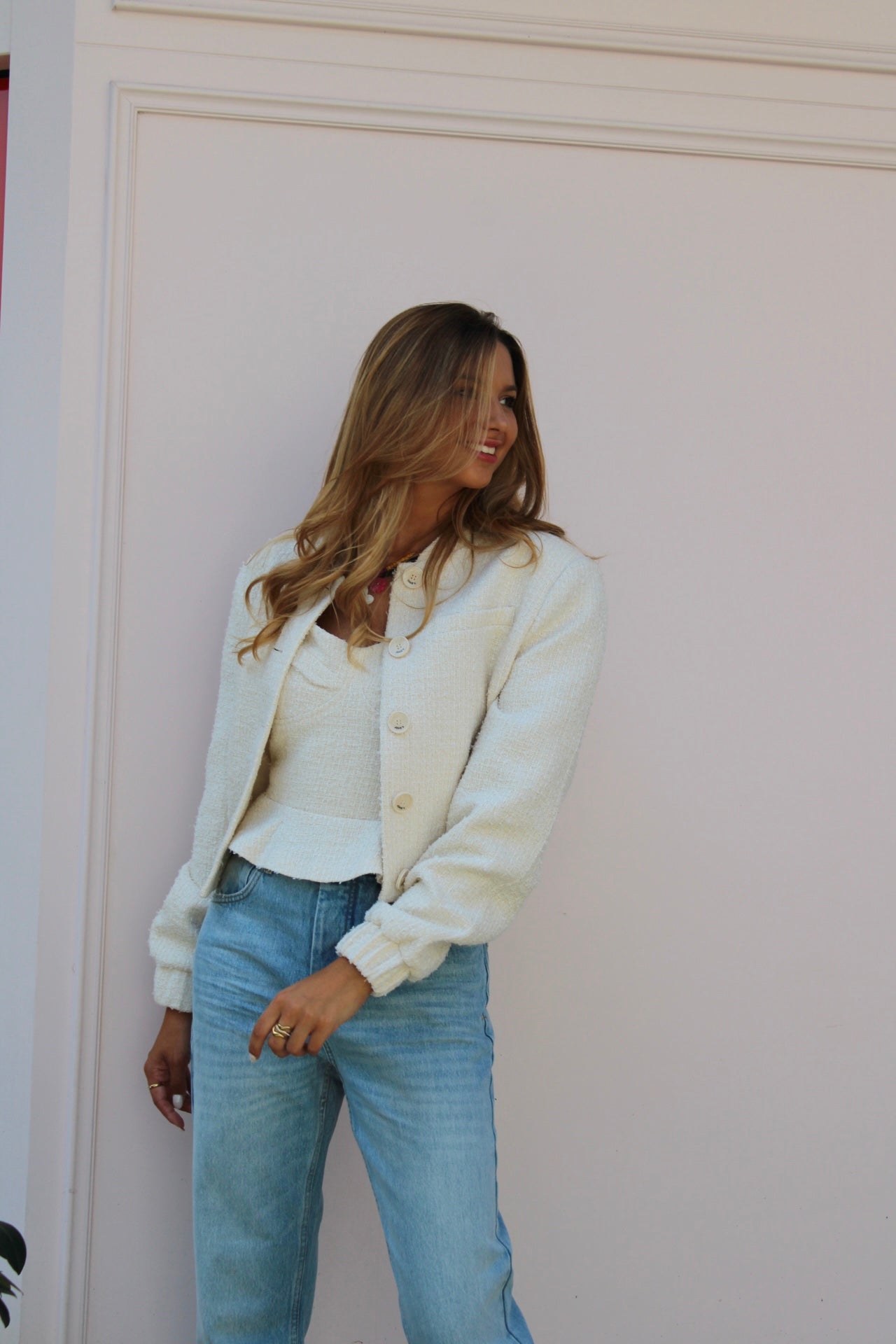 FABIENNE CROPPED BLAZER