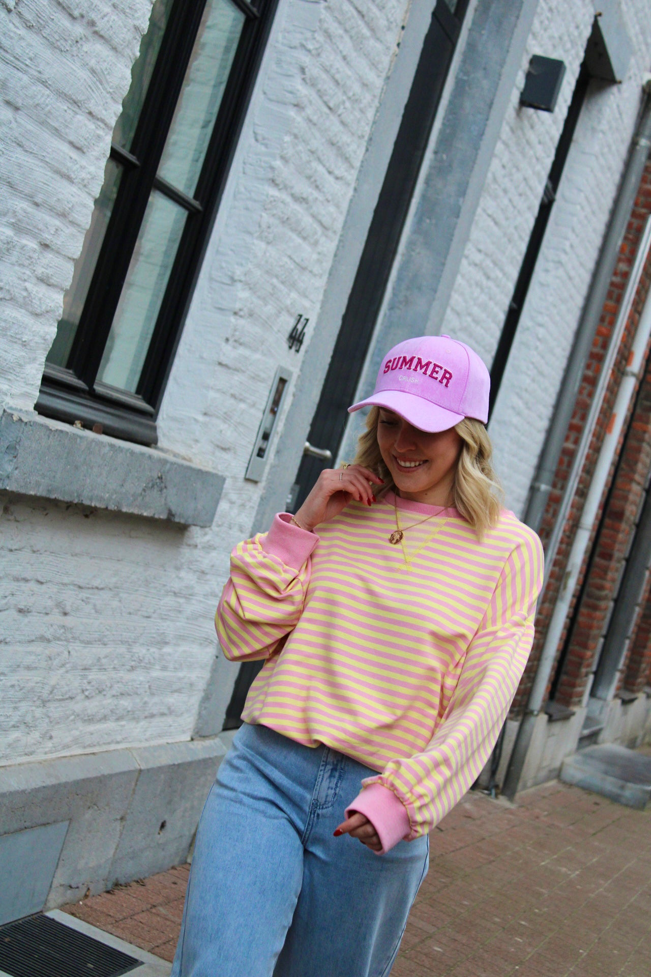 MARGO BLOUSE PINK-YELLOW