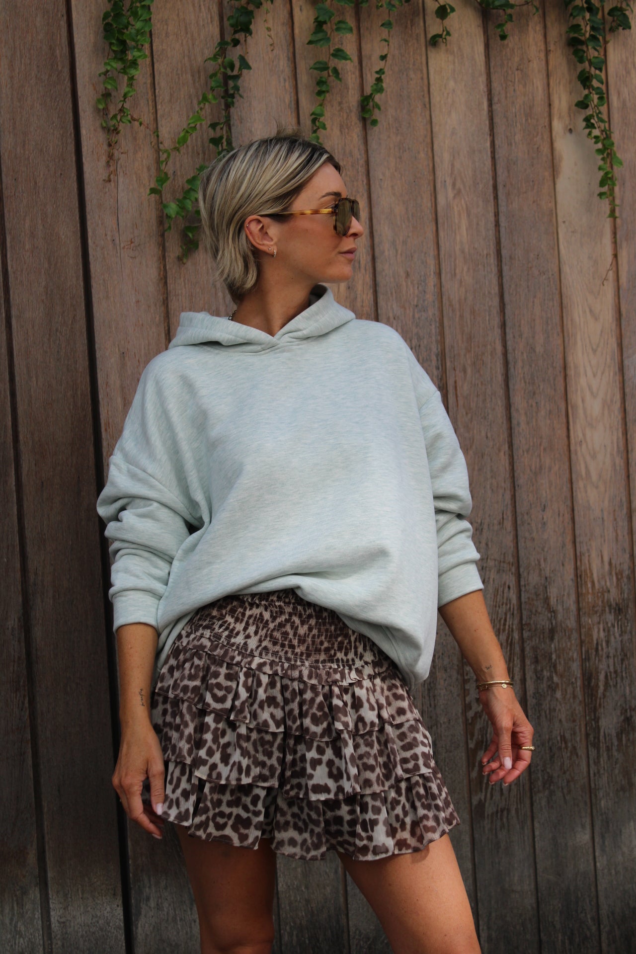 LEOPARD SKIRT