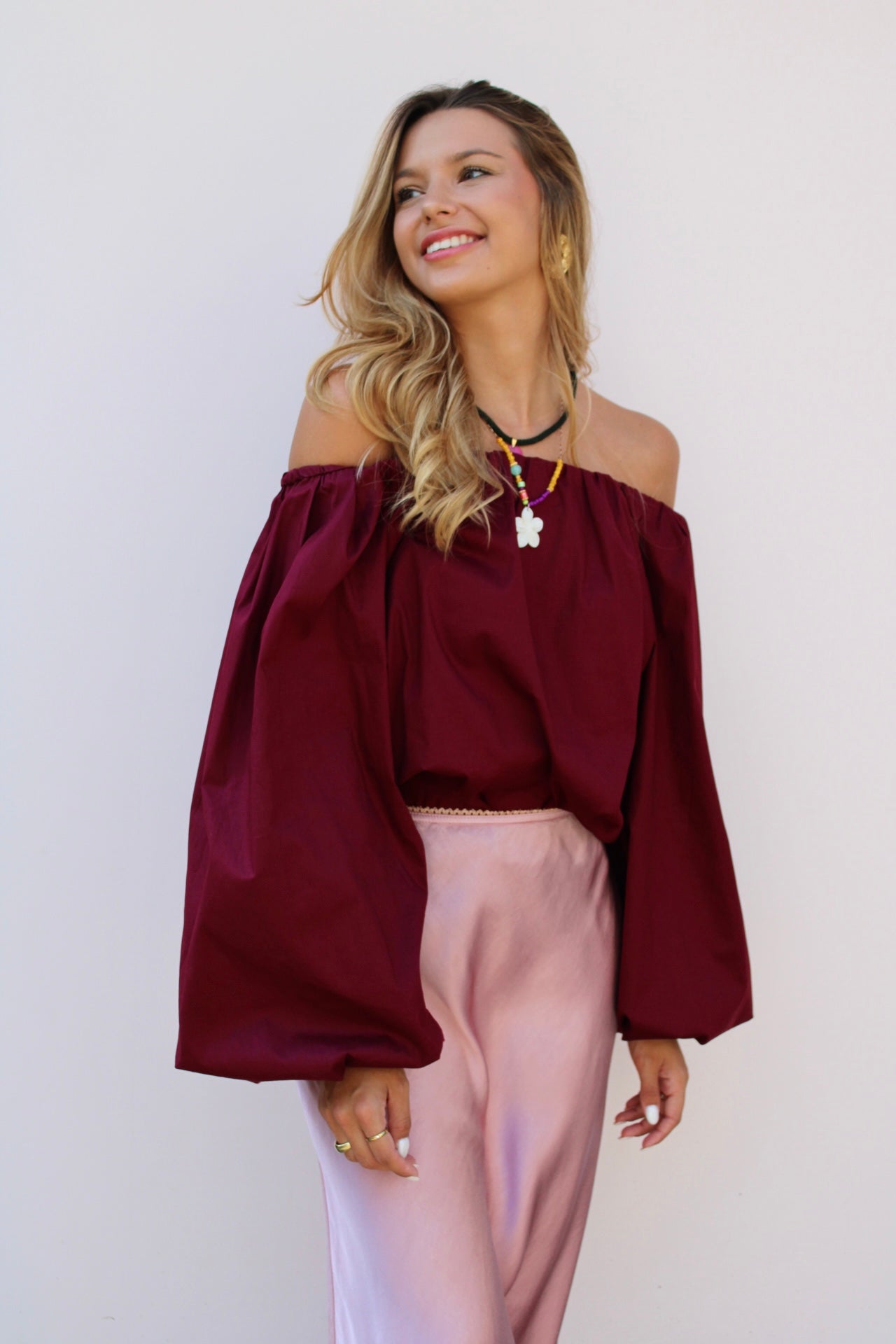 SILK SKIRT BLUSH