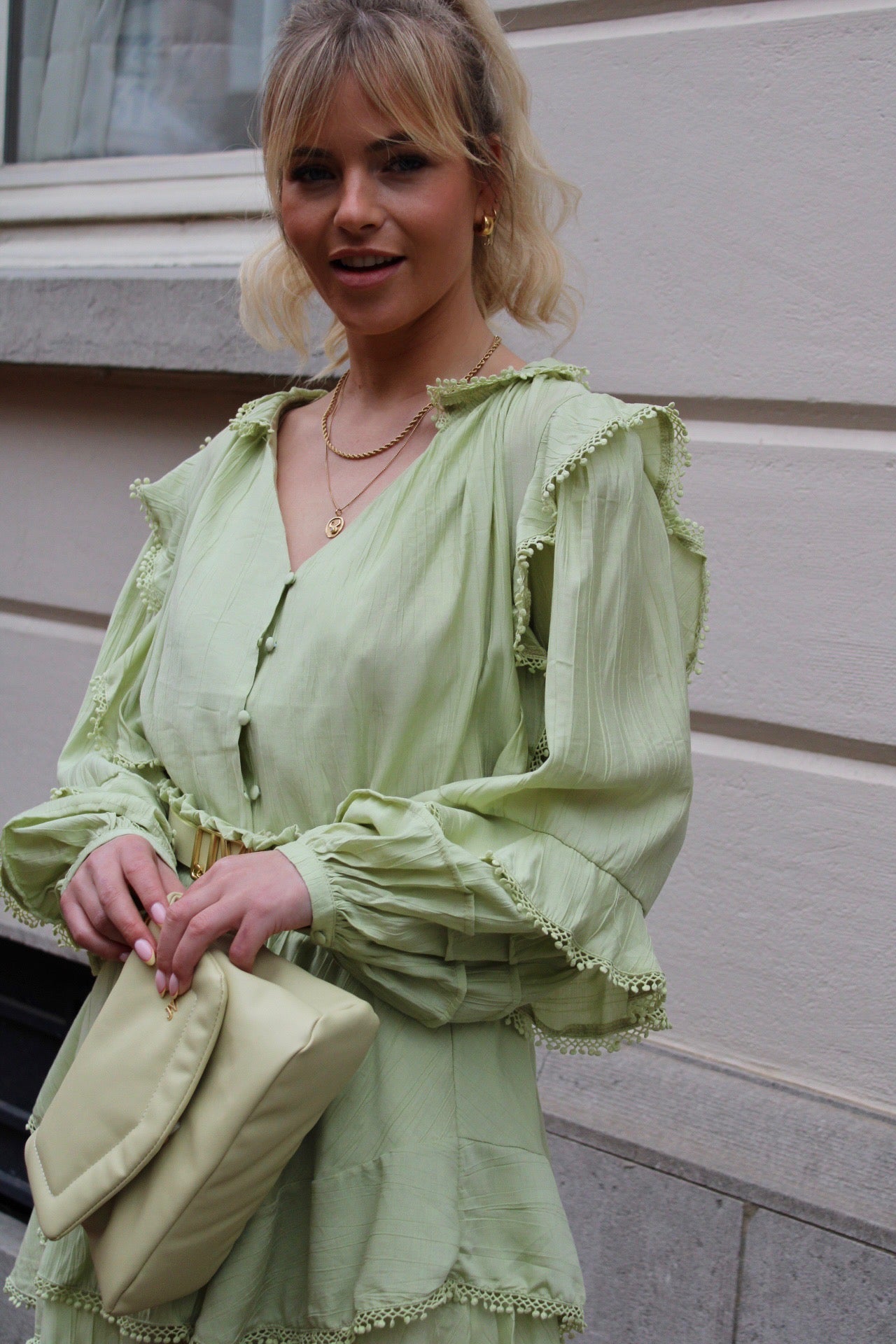 FRILL BLOUSE