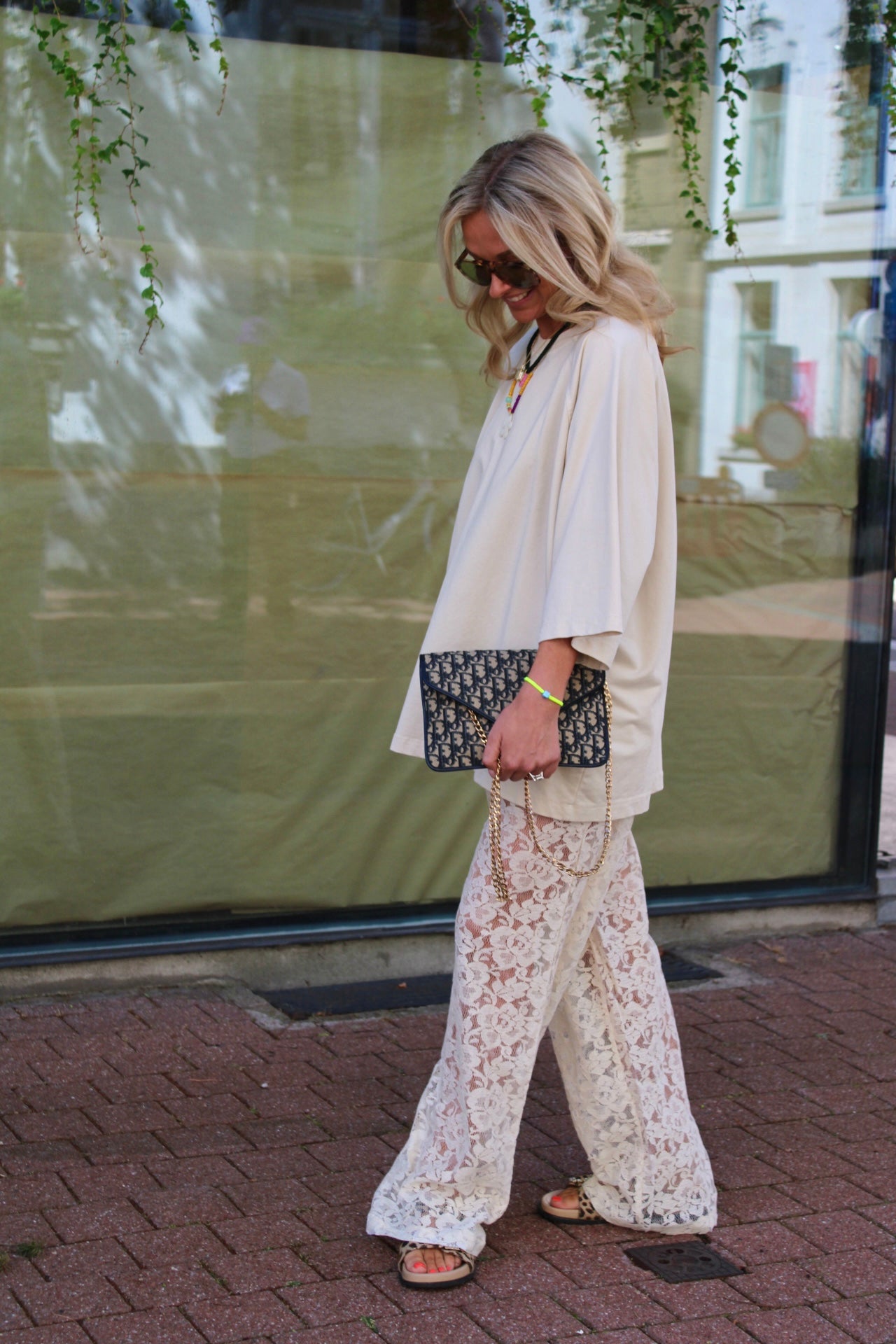 LUNA LACE TROUSER