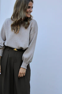 ALBA KNIT TAUPE