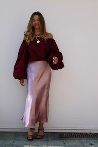 SILK SKIRT BLUSH