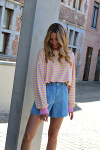 MARGO BLOUSE PINK-YELLOW