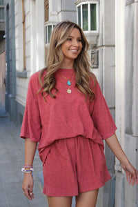 LINA TSHIRT TERRACOTTA
