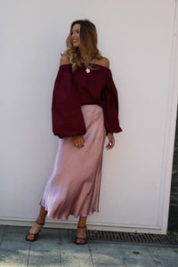 SILK SKIRT BLUSH