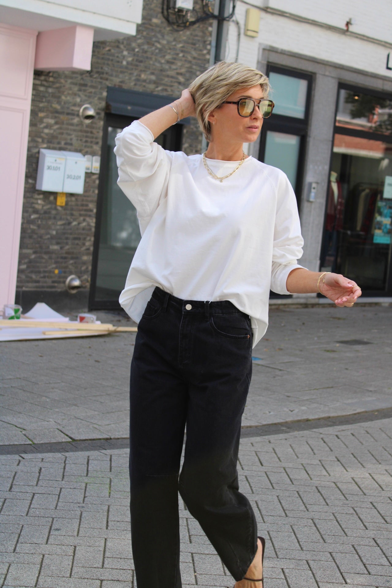 TERRY TEE OFF WHITE
