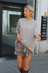 LEOPARD SKIRT