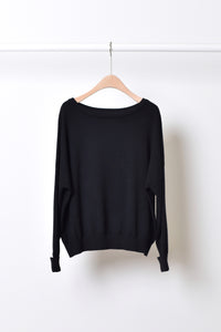 ALBA BASIC KNIT BLACK