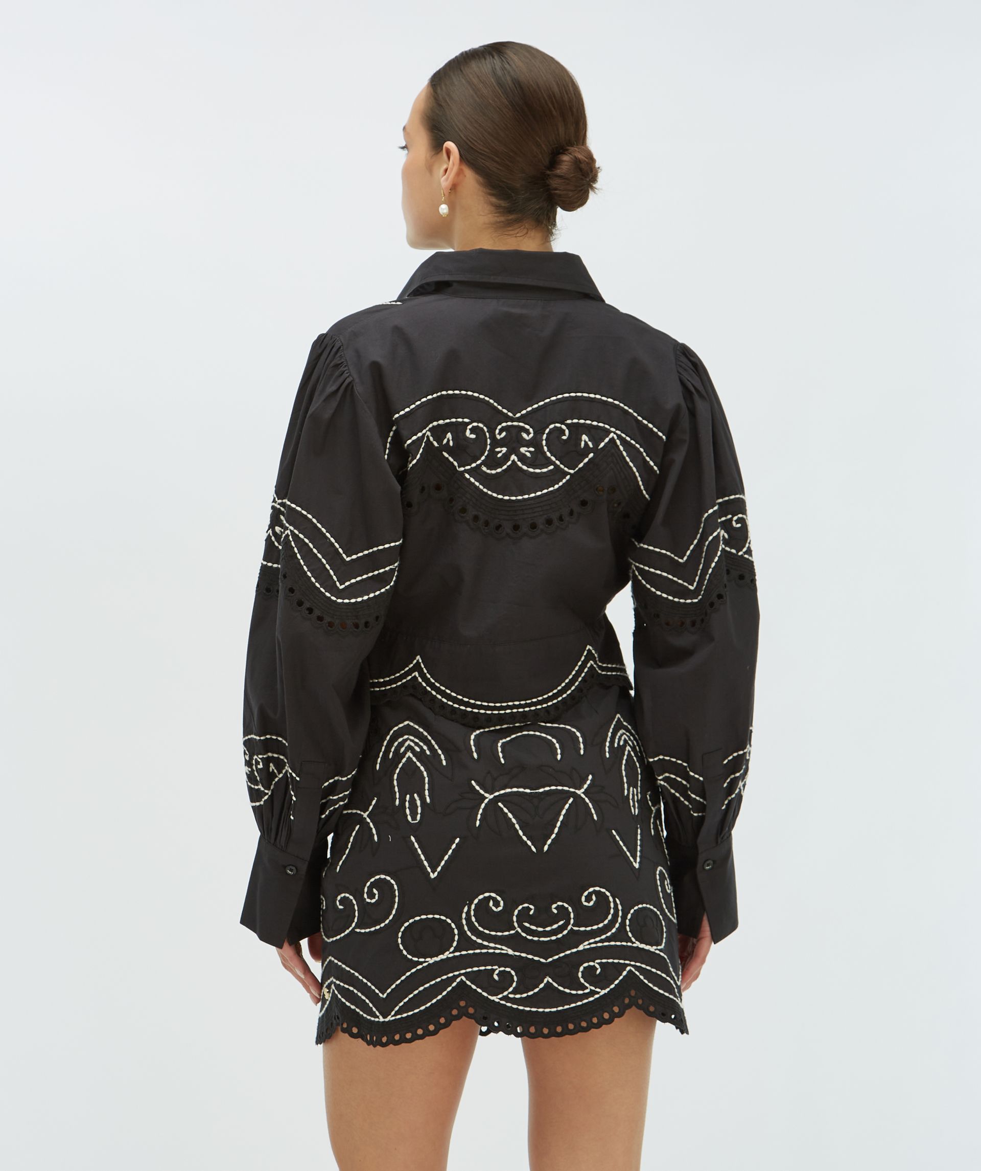 DAPHNE BLOUSE - BLACK