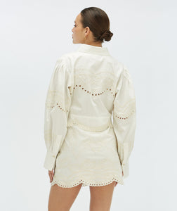 DAPHNE BLOUSE - WHITE